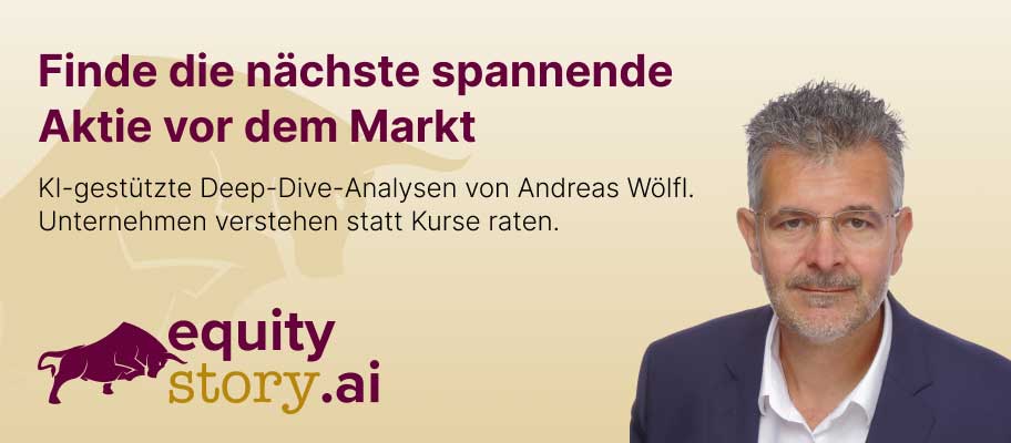 Equitystory.ai – neue Aktien und spannende Anlagechancen von Andreas Wölfl