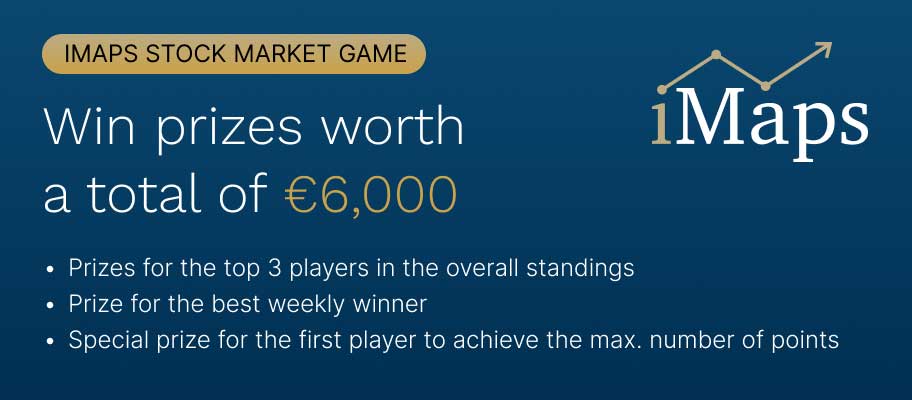 iMaps Stock Game – prizes worth €6000